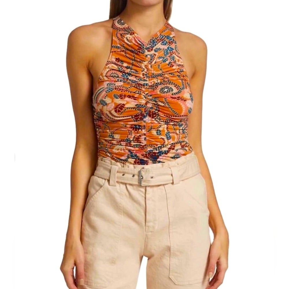 A.L.C. Adley Ruched Top
